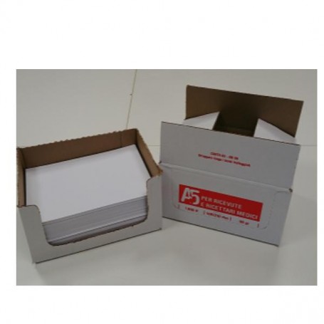 CARTA A5 90 GR (1000 FOGLI) (020FR90A5BI)