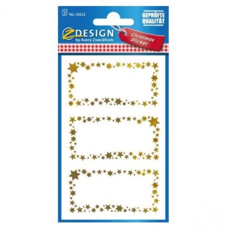 CF2 FF ETICHETTE CORNICE ORO (52622A)