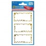 CF2 FF ETICHETTE CORNICE ORO (52622A)