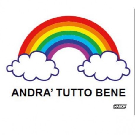 BUSTA 2FG ANDRà TUTTO BENE (X110COV-8)