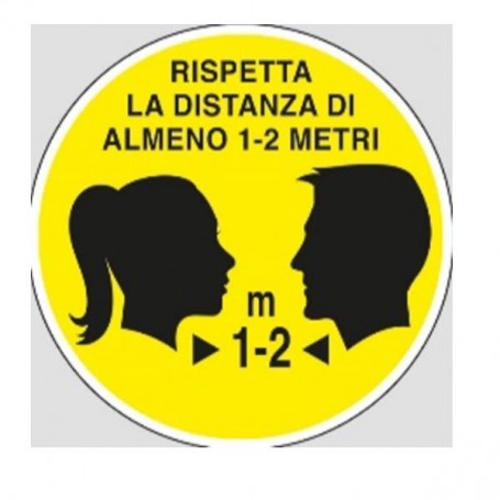 MANTIENI LA DISTANZA SAGOME VISO (06625002ADB0000D0200)