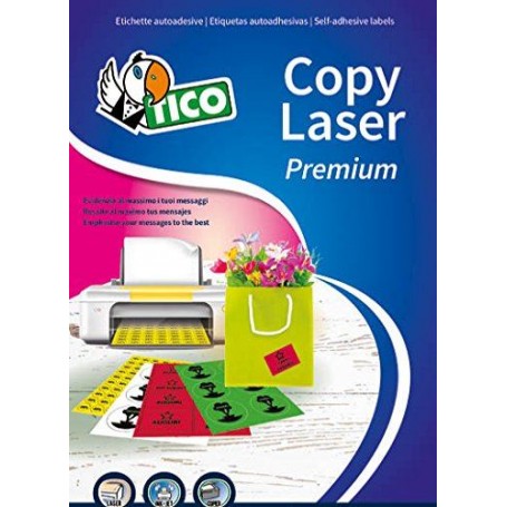 ETIC.FLUO.GIALLE DIAM.210X297 SING. (LP4FG-210297)