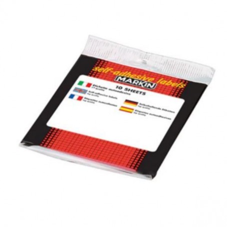 CF25BUSTE DA 10FG GIALLE ETIC 37X27 (70029GI)