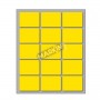 CF25BUSTE DA 10FG GIALLE ETIC 37X27 (70029GI)