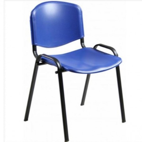 SEDIA IMPILABILE DADO BLU BOX 4 PZ (D5PS/4/BL)