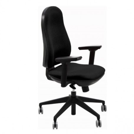 SEDIA OPER ARIEL NERO+BRACC REGOLAB (AIER/BR2/EN)