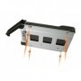 Icy Dock MB994TK-B pannello drive bay Vassoio per unità di memorizzazione Nero, Argento (MB994TK-B)