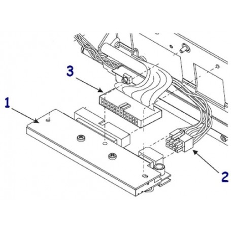 Zebra 170 Printhead 170XiIIIPlus 203 dpi testina stampante (G38000M)