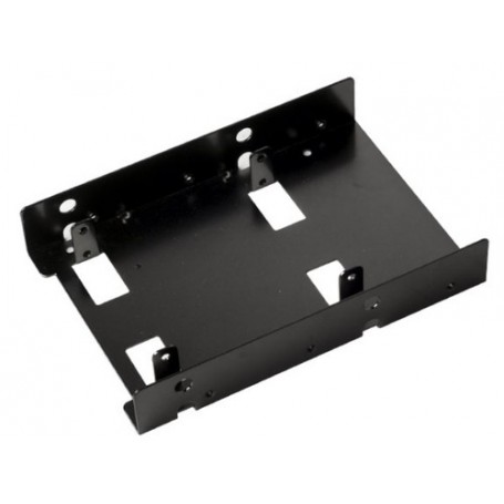 Silverstone SST-SDP08B pannello drive bay 8,89 cm (3.5") Nero, Nichel (SST-SDP08B)