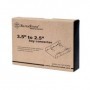 Silverstone SST-SDP08B pannello drive bay 8,89 cm (3.5") Nero, Nichel (SST-SDP08B)