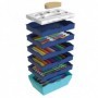 Pelikan Creative Factory Creaplast Argilla da modellazione 200 g Nero, Blu, Marrone, Verde, Arancione, Rosa, Porpora, R (604543)