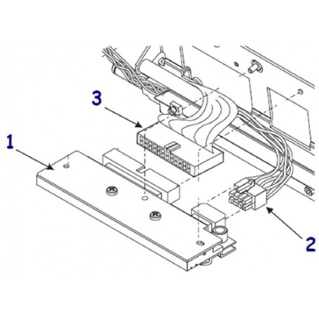 Zebra 170 Printhead 170XiIIIPlus 300 dpi testina stampante (G46500M)