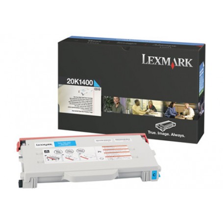 Lexmark 20K1400 cartuccia toner 1 pz Originale Ciano (20K1400)