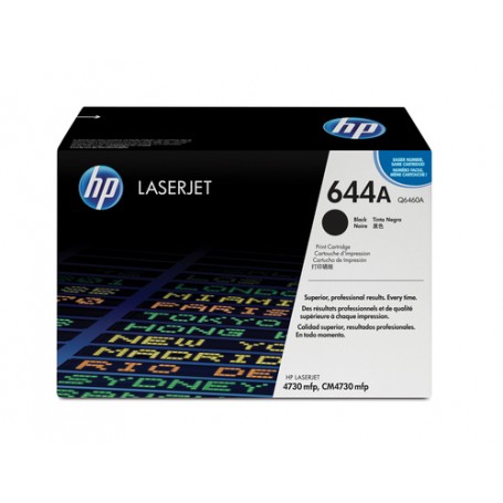HP 644A Black Original LaserJet Toner Cartridge cartuccia toner 1 pz Originale Nero (Q6460A)
