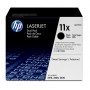 HP 11X 2-pack High Yield Black Original LaserJet Toner Cartridges cartuccia toner 2 pz Originale Nero (Q6511XD)