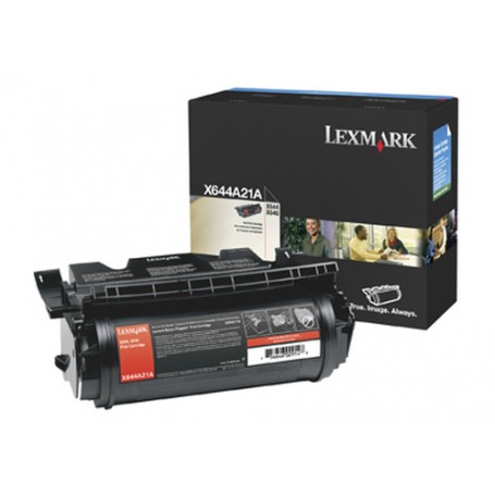 Lexmark X644A21E cartuccia toner 1 pz Originale Nero (X644A21E)