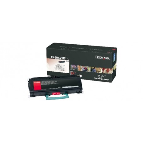 Lexmark E460X21E cartuccia toner 1 pz Originale Nero (E460X21E)