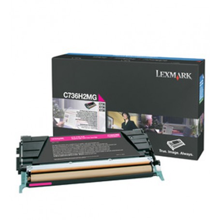 Lexmark C736H2MG cartuccia toner 1 pz Originale Magenta (C736H2MG)