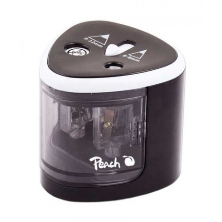 Peach PO102 Temperamatite elettrico Nero, Bianco (510749)