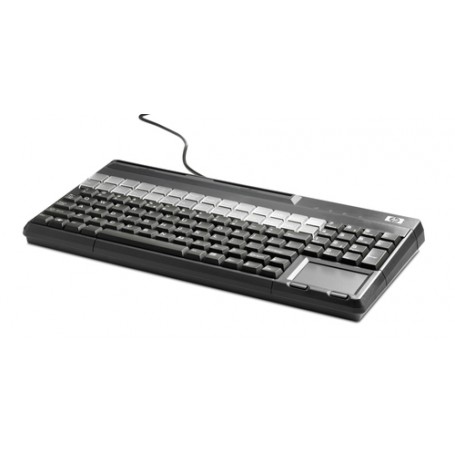 HP POS USB Keyboard with Magnetic Stripe Reader tastiera Nero (FK218AA)