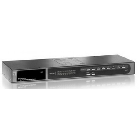 LevelOne KVM-1631 switch per keyboard-video-mouse (kvm) Montaggio rack Nero (KVM-1631)