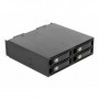 DeLOCK 47235 pannello drive bay 13,3 cm (5.25") Vassoio per unità di memorizzazione Nero (47235)