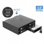 DeLOCK 47235 pannello drive bay 13,3 cm (5.25") Vassoio per unità di memorizzazione Nero (47235)