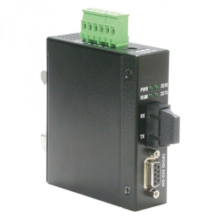 ROLINE Industrial Converter RS232 - Multimode Optical Fiber, SC convertitore multimediale di rete (21.13.1141)