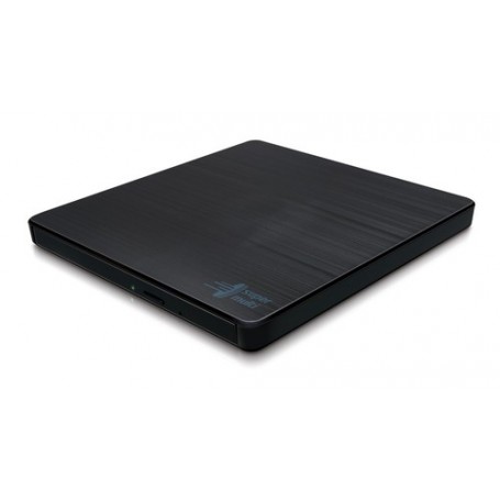 Hitachi-LG Slim Portable DVD-Writer lettore di disco ottico DVD±RW Nero (GP60NB60.AUAE12B)