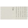 Leitz 13520085 divisore Carta Grigio (13520085)