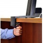 Ergotron WorkFit-S, Dual with Worksurface+ Nero Supporto multimediale (33-349-200)