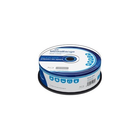 MediaRange MR508 disco vergine Blu-Ray BD-R DL 50 GB 25 pz (MR508)