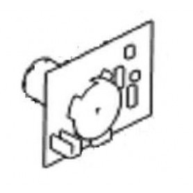Zebra Kit Media Rewind Motor & PCB Z4Mplus & ZM400 (G34110M)