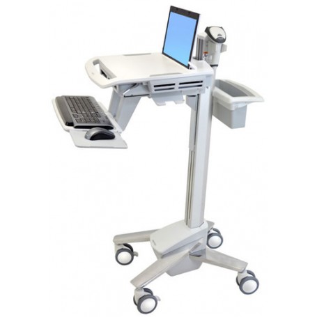 Ergotron StyleView EMR Laptop Cart Bianco Computer portatile Carrello multimediale (SV41-6100-0)