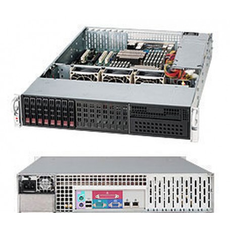 Supermicro SuperChassis 213LT-600LPB Supporto Nero 600 W (CSE-213LT-600LPB)