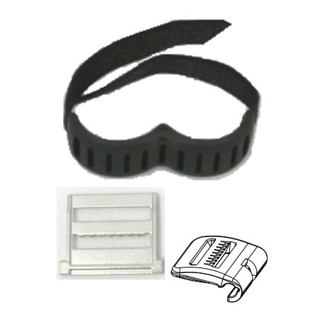 Zebra KT-ESTRPTRS507-10R tracolla Scanner Elastan Nero (KT-ESTRPTRS507-10R)