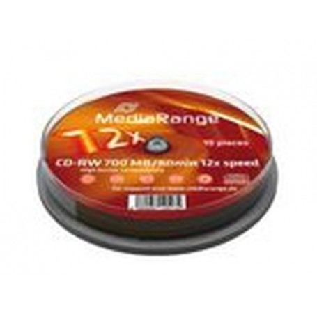 MediaRange MR235 CD vergine CD-RW 700 MB 10 pz (MR235)