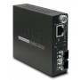 PLANET GST-802S convertitore multimediale di rete 2000 Mbit/s 1310 nm Modalità singola Nero (GST-802S)