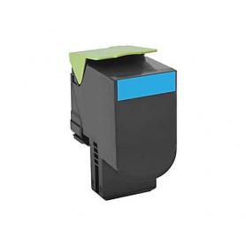 Lexmark 80C0S20 cartuccia toner 1 pz Originale Ciano (80C0S20)
