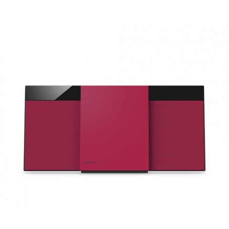 Panasonic SC-HC304 Lettore CD HiFi Rosso (SC-HC304EG-R)