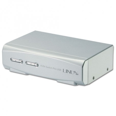 Lindy 39332 switch per keyboard-video-mouse (kvm) Bianco (39332)