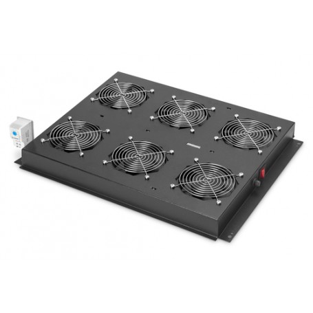 Digitus DN-19 FAN-6-SRV-B accessori di raffreddamento hardware Nero (DN-19 FAN-6-SRV-B)
