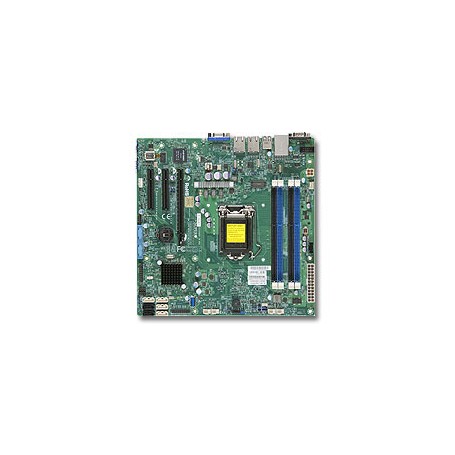 Supermicro X10SLM-F Intel® C224 LGA 1150 (Presa H3) micro ATX (MBD-X10SLM-F-O)