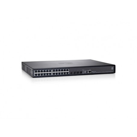 LevelOne GTL-2691 switch di rete Gestito L3 Gigabit Ethernet (10/100/1000) Nero (GTL-2691)