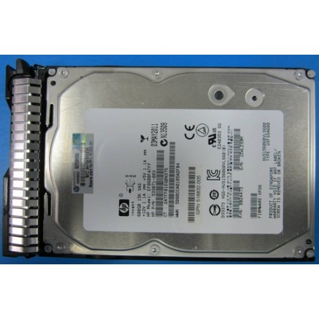 Hewlett Packard Enterprise 653952-001 disco rigido interno 3.5" 600 GB SAS (653952-001)