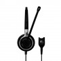EPOS | SENNHEISER IMPACT SC 630 Cuffia Padiglione auricolare Nero, Argento (1000554)