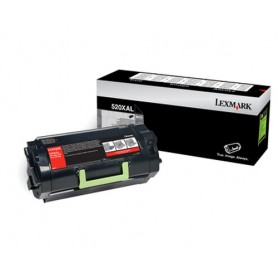 Lexmark 520XAL cartuccia toner 1 pz Originale Nero (52D0XAL)
