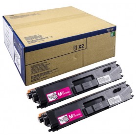 Brother TN-900MTWIN cartuccia toner 2 pz Originale Magenta (TN-900MTWIN)