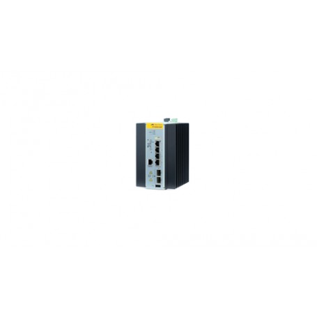 Allied Telesis 990-003868-80 Gestito L2 Gigabit Ethernet (10/100/1000) Supporto Power over Ethernet (PoE) Nero (AT-IE200-6GP)