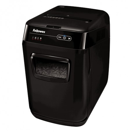 Fellowes AutoMax 130C distruggi documenti Taglio a striscia 23 cm Nero (4680901)